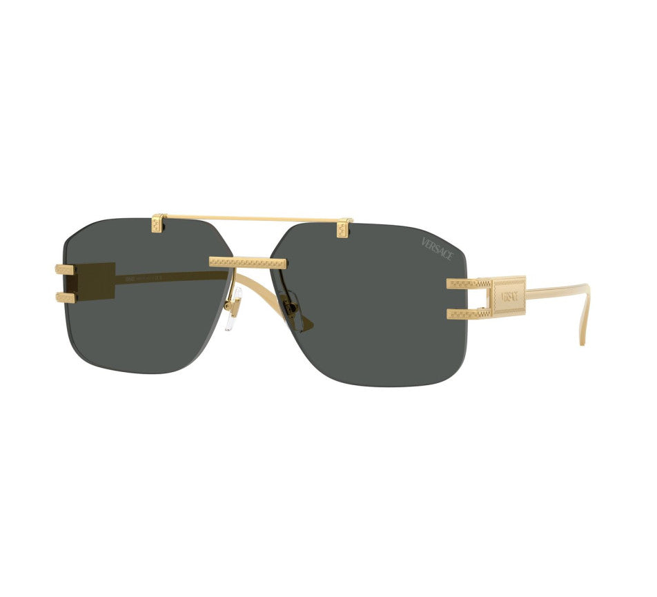 Versace ve2275 gold black unisex