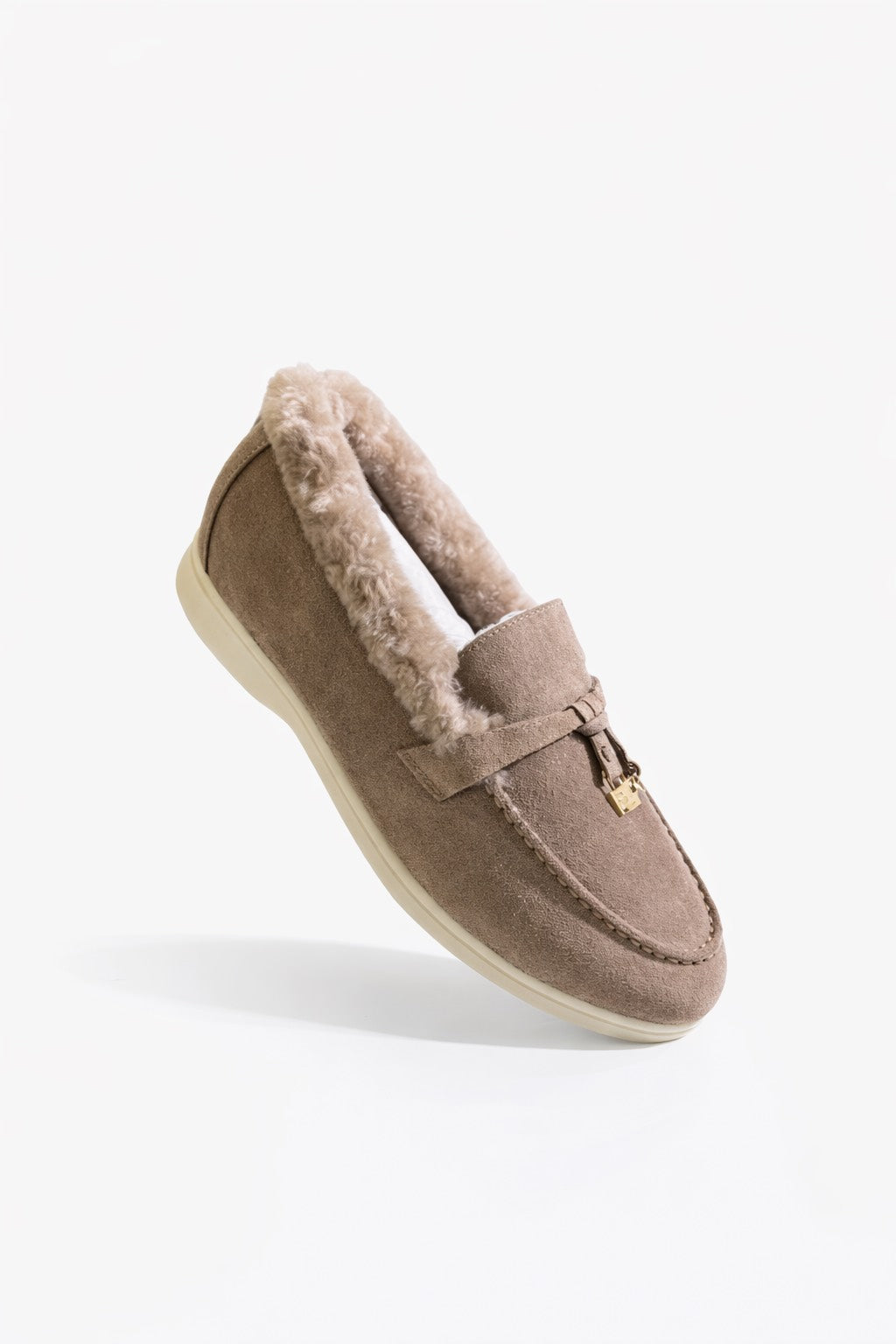 Loro Piana suede loafer